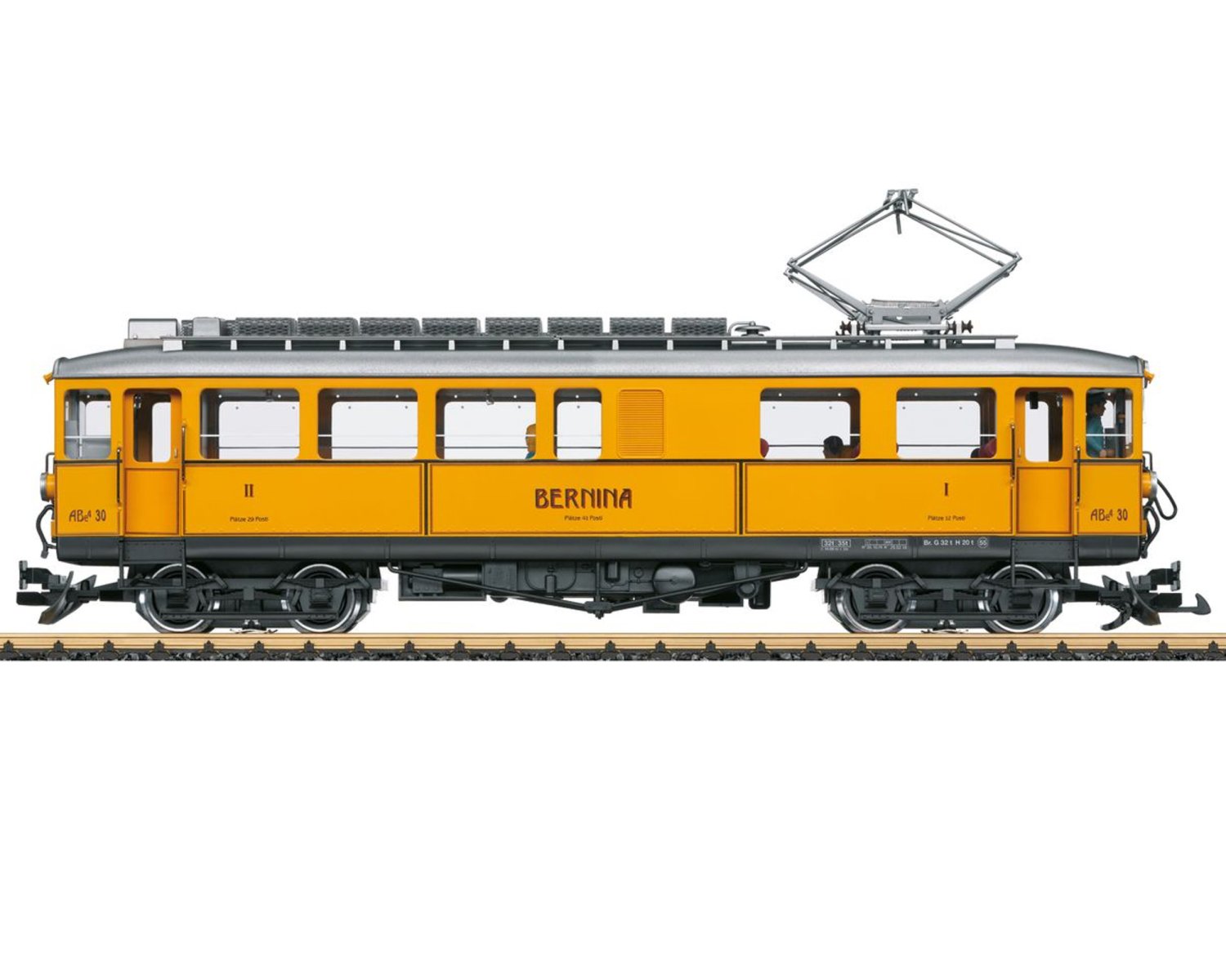 レーマン(LGB) Gゲージ RhB Class ABe 4/4 Powered Rail 25392 