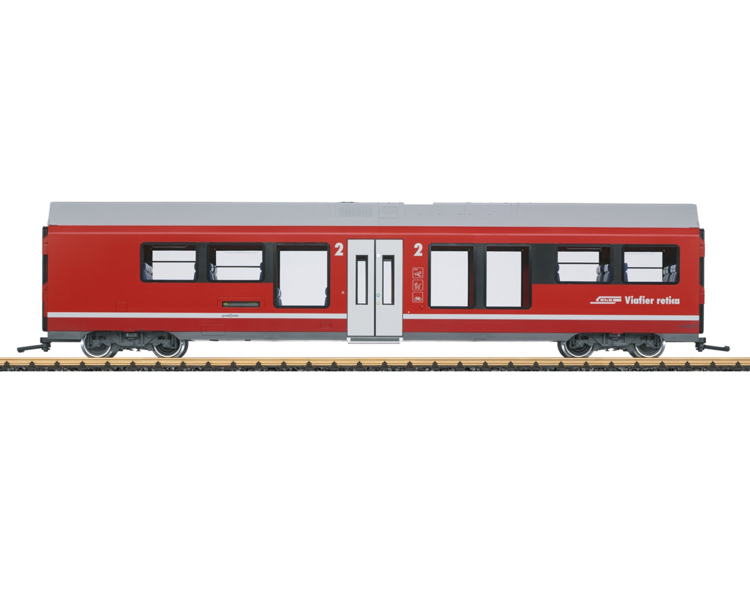 Gゲージ LGB３１６７８ RhB鉄道の１－２等客車 エポックIV - 鉄道模型