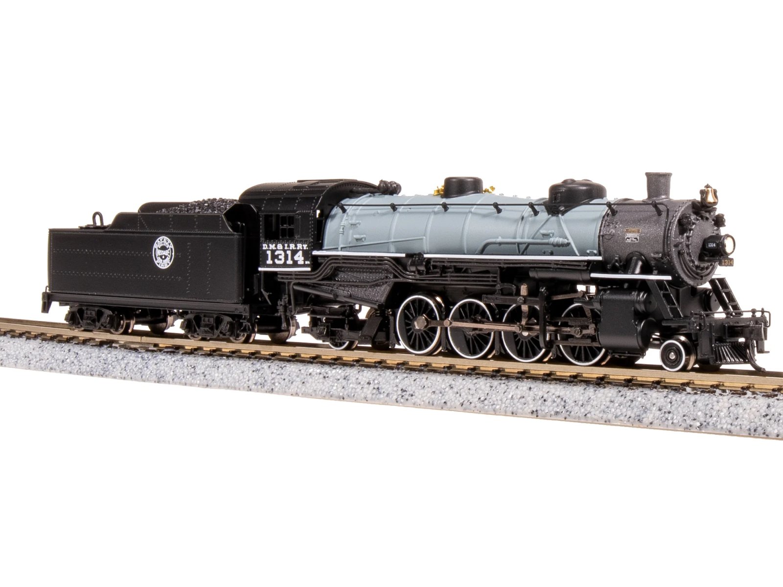 ブロードウェイリミテッド(BROADWAY LIMITED) N USRA Light Mikado, DMIR 1320, Paragon4  7857 | DCC・Paragon4 Sound対応 - ...