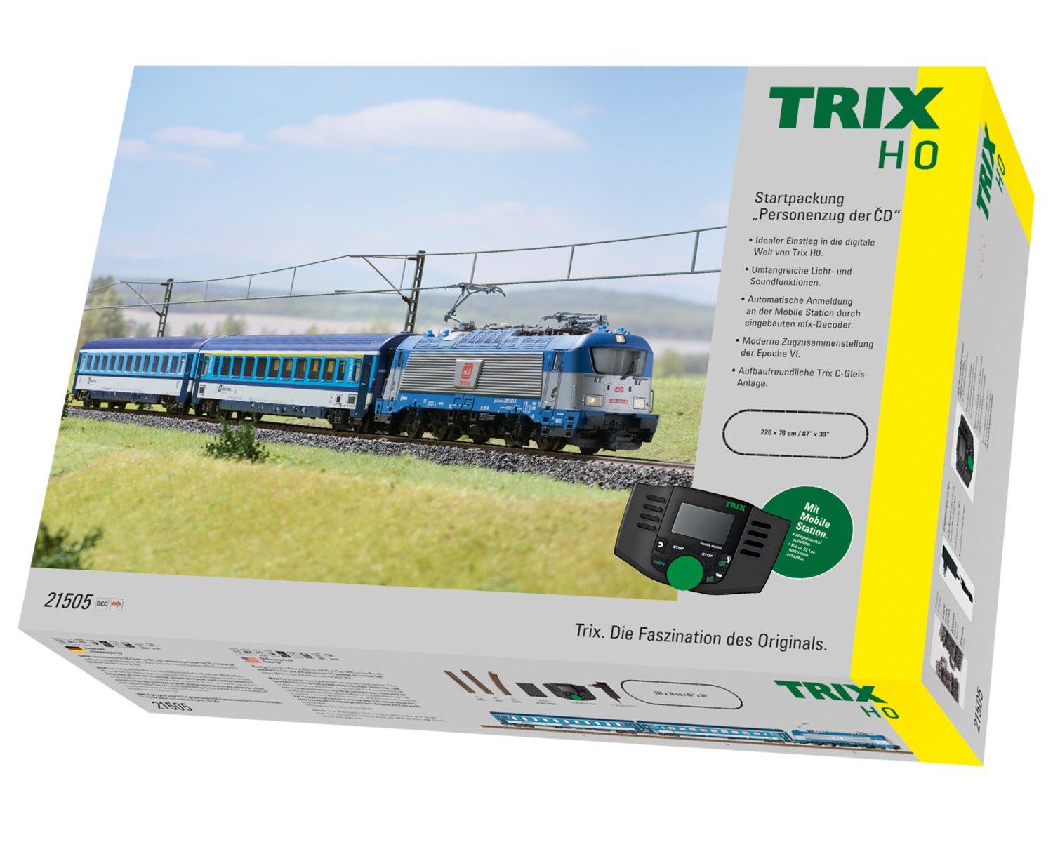 トリックス(Trix) HO CD Passenger Train Starter Set 21505 | 鉄道模型セット - 欧米型鉄道模型 通販｜global-train｜グローバルトレイン｜外国型鉄道模型専門店｜欧州型鉄道模型｜アメリカ型鉄道模型｜HOゲージ通販｜Nゲージ通販｜Zゲージ通販  ｜Gゲージ通販｜Oゲージ ...