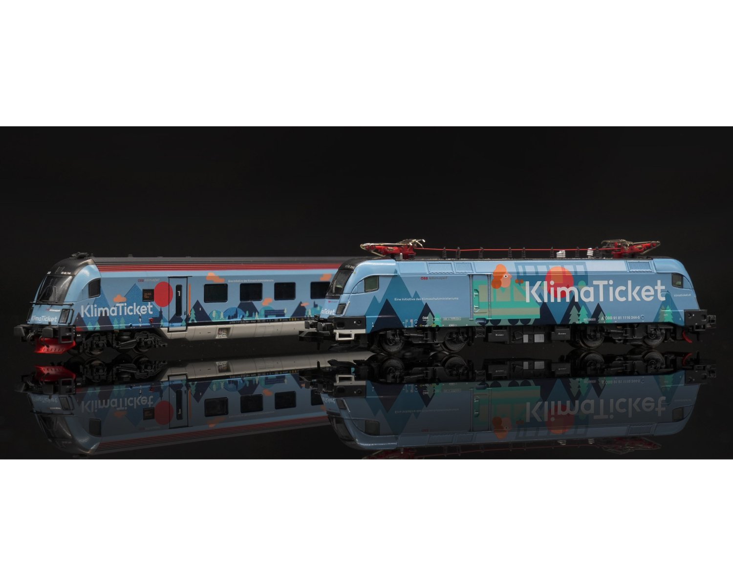 ホビートレイン(Hobbytrain) N Railjet/Klimaticket 8両セット H25226 | Rh 1116 「Railjet/Klimaticket」  - 欧米型鉄道模型通販｜global-train｜グローバルトレイン｜外国型鉄道模型専門店｜欧州型鉄道模型｜アメリカ型鉄道模型｜HOゲージ通販｜Nゲージ通販｜Zゲージ通販  ...