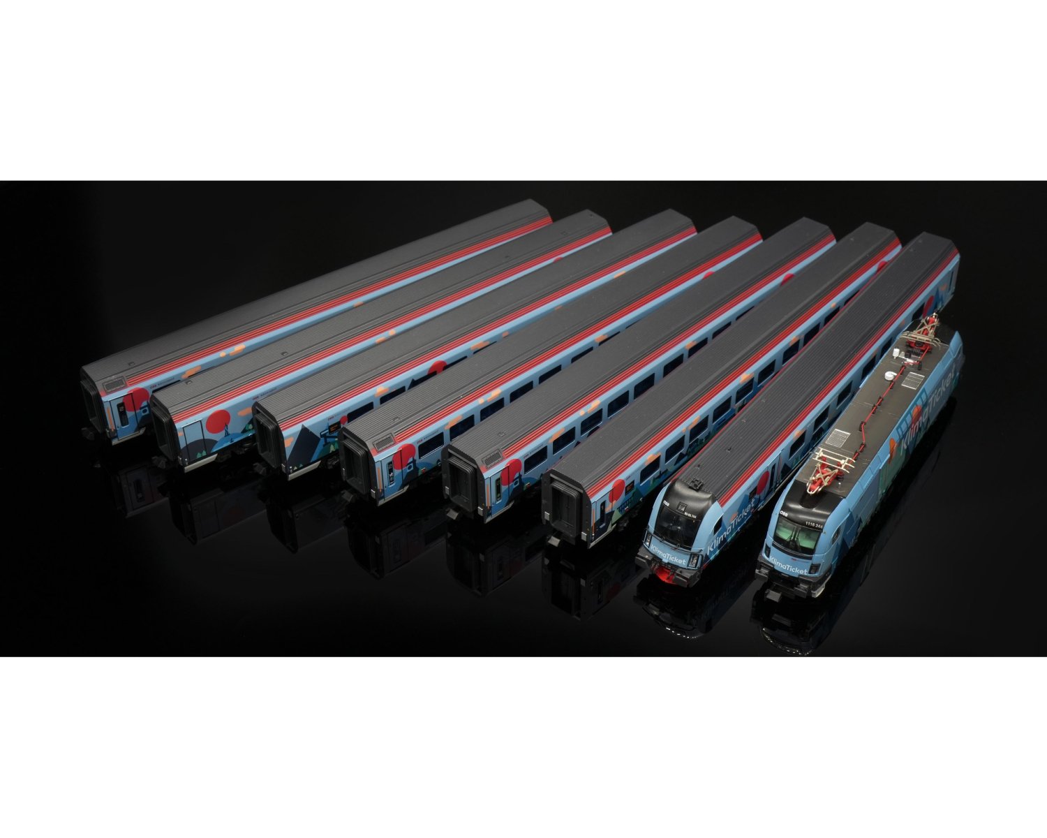 ホビートレイン(Hobbytrain) N Railjet/Klimaticket 8両セット H25226 | Rh 1116 「Railjet/Klimaticket」  - 欧米型鉄道模型通販｜global-train｜グローバルトレイン｜外国型鉄道模型専門店｜欧州型鉄道模型｜アメリカ型鉄道模型｜HOゲージ通販｜Nゲージ通販｜Zゲージ通販  ...