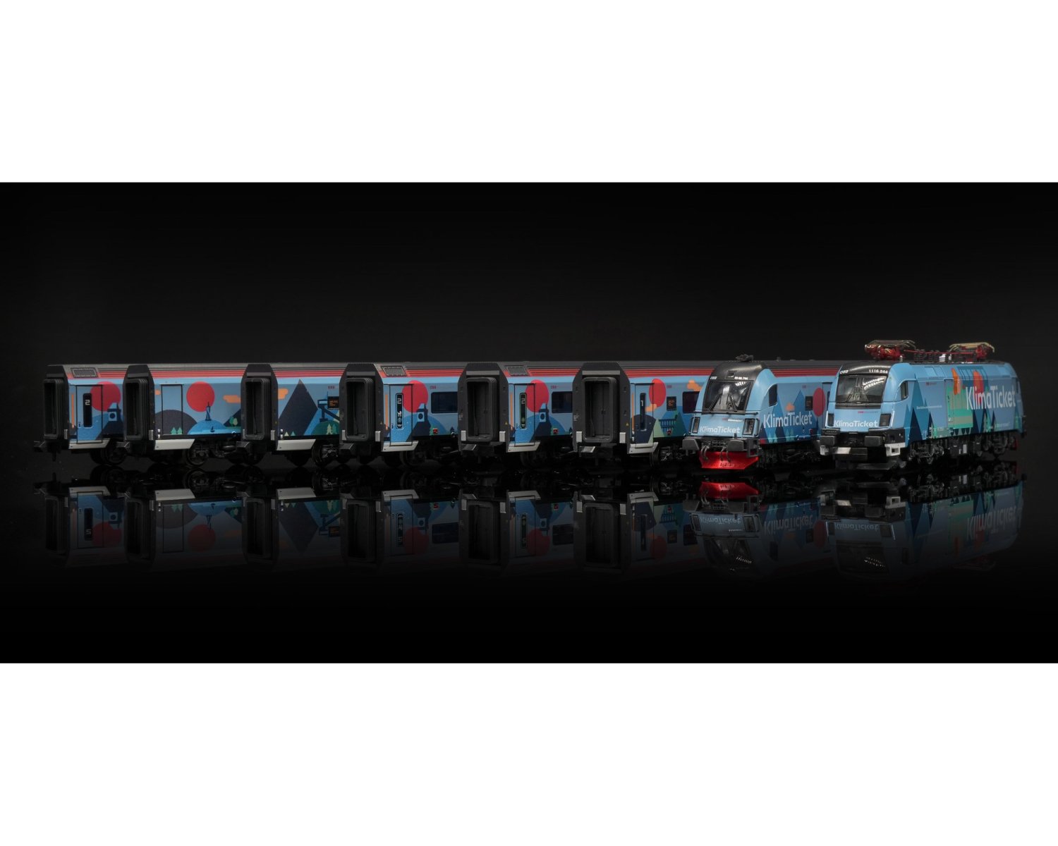 ホビートレイン(Hobbytrain) N Railjet/Klimaticket 8両セット H25226 | Rh 1116 「Railjet/Klimaticket」  - 欧米型鉄道模型通販｜global-train｜グローバルトレイン｜外国型鉄道模型専門店｜欧州型鉄道模型｜アメリカ型鉄道模型｜HOゲージ通販｜Nゲージ通販｜Zゲージ通販  ...