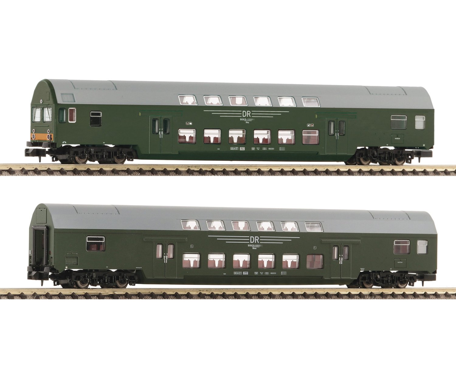 フライシュマン(Fleischmann) N Double-deck coaches, DR 6260041 |  2024年12月発売予定のドイツ鉄道仕様 -  欧米型鉄道模型通販｜global-train｜グローバルトレイン｜外国型鉄道模型専門店｜欧州型鉄道模型｜アメリカ型鉄道模型｜HOゲージ通販｜Nゲージ通販｜Zゲージ通販  ...