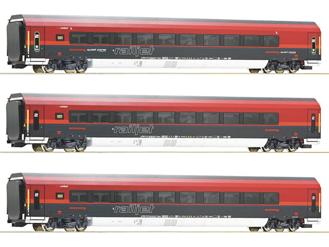 ロコ(Roco) HO Railjet OBB AC Digital | 74042 -  欧米型鉄道模型専門店global-train|グローバルトレイン