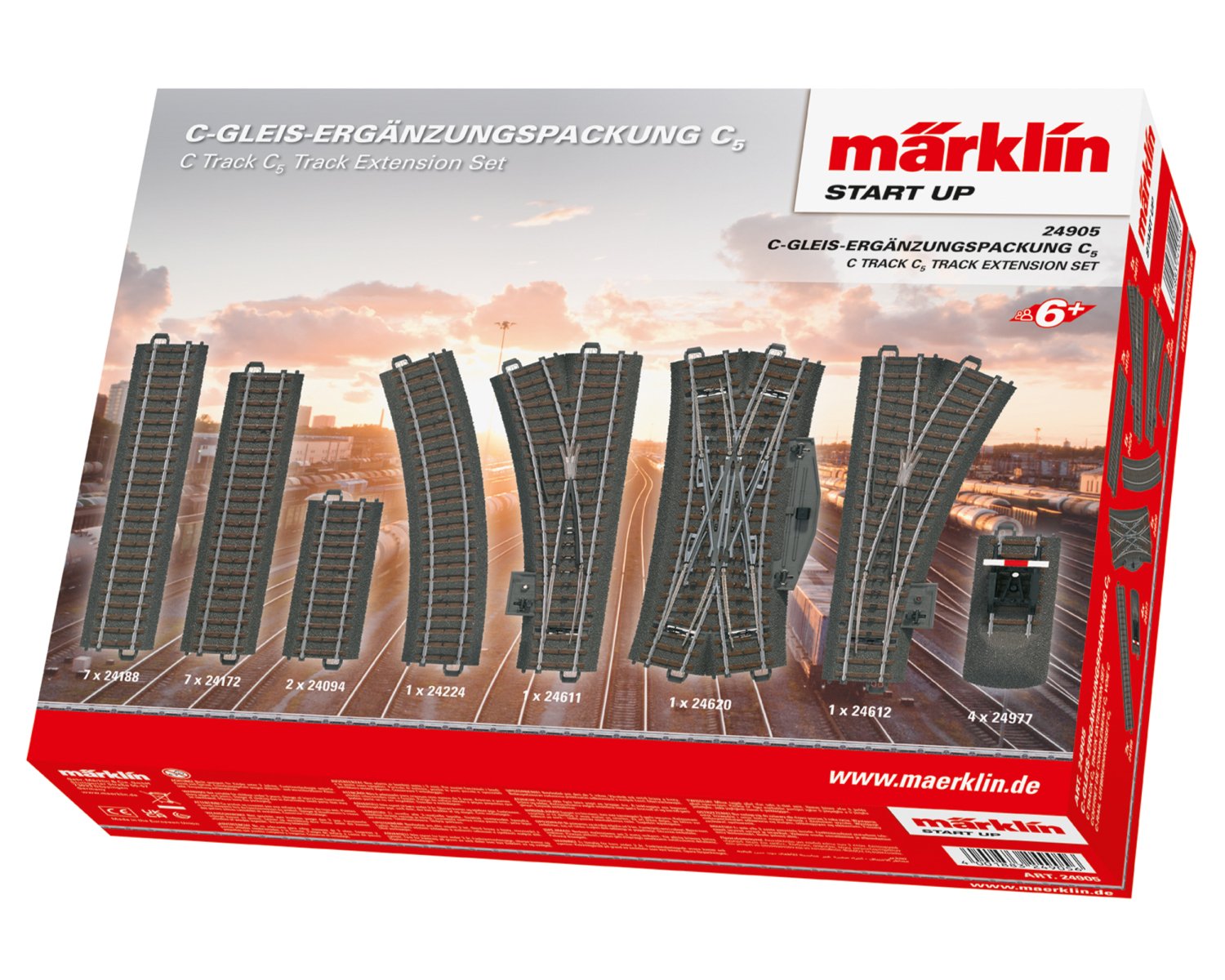 メルクリン(Marklin) HO CトラックセットC5 24905- 欧州鉄道模型専門店 