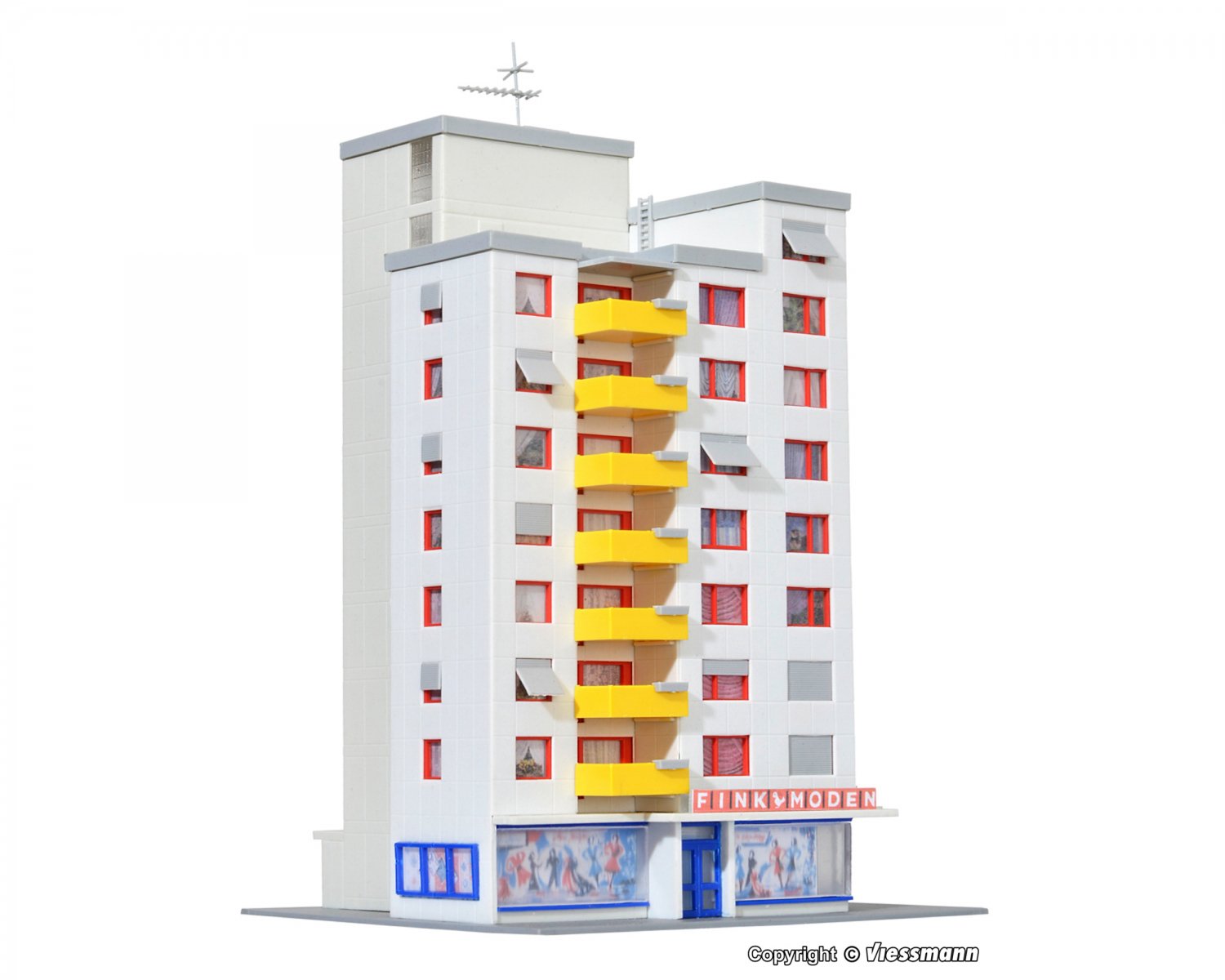 キブリ(Kibri) N Tower block 37120 - 外国型 欧州型 鉄道模型専門店 