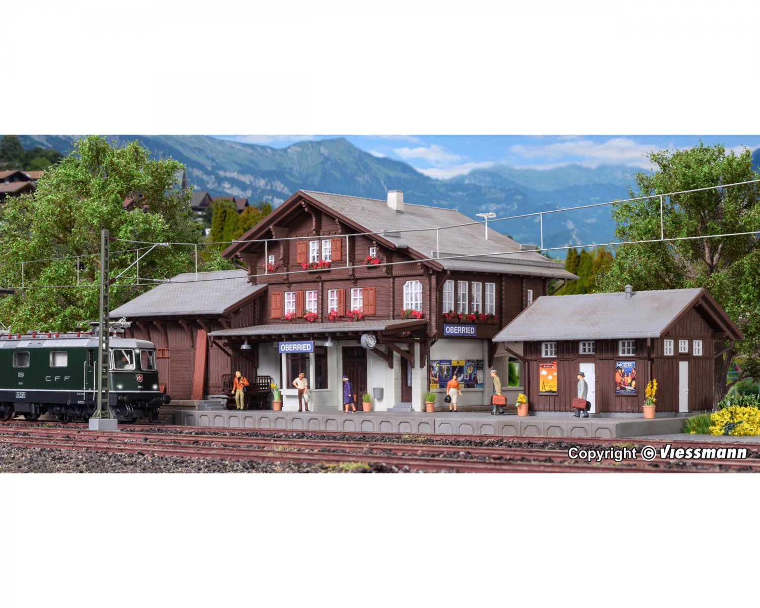 キブリ(Kibri) HO Station 39370 | HOスケール 駅- 欧米型鉄道模型通販 