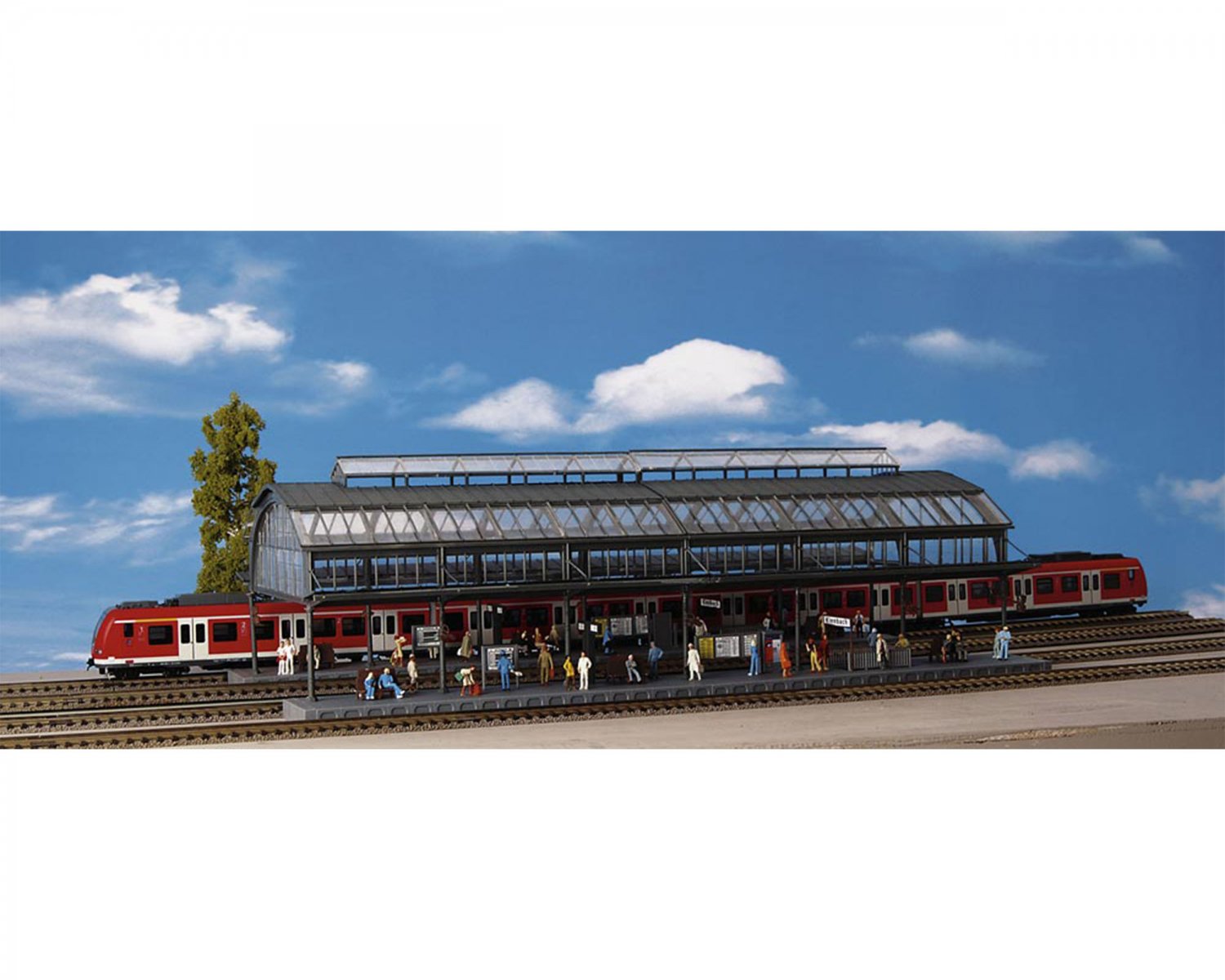 Kibri HO Train shed 39568 - 外国型　欧州型　 鉄道模型専門店｜外国型、欧州型鉄道模型通販ならglobal-train｜HOゲージ｜Nゲージ｜Zゲージ｜Oゲージ