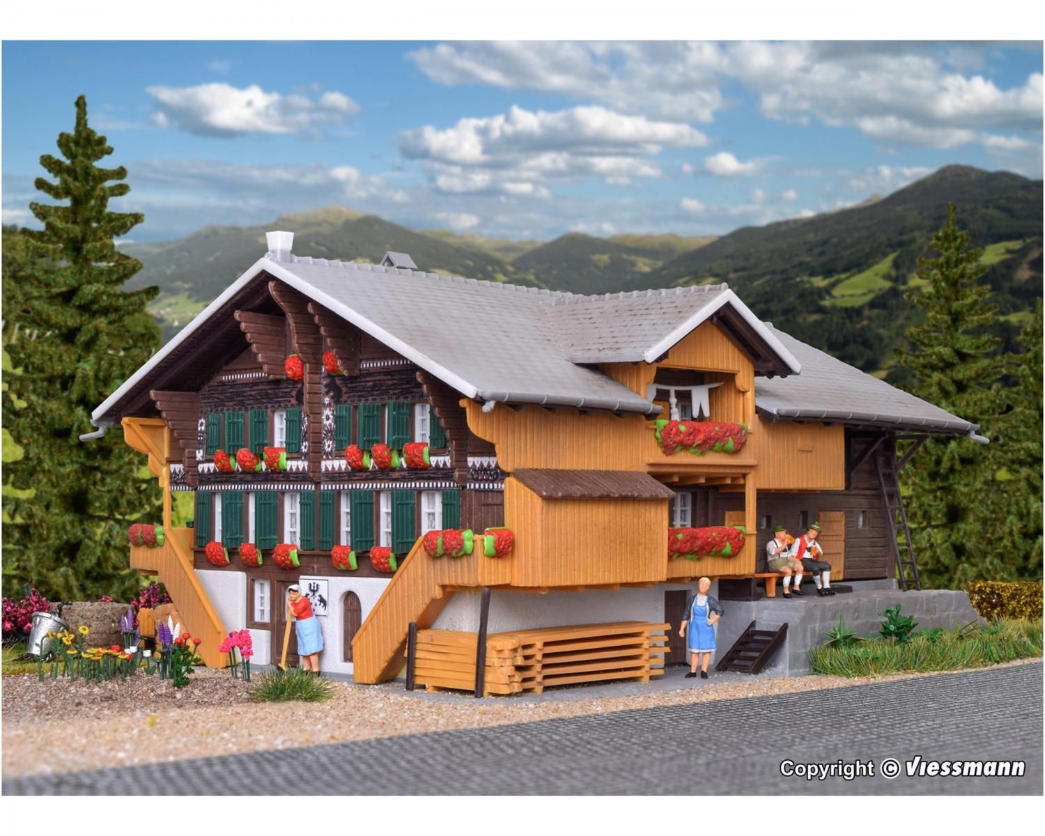 Nゲージ 欧州 建物模型　街並　14点まとめ　木組み　VOLLMER kibri Nゲージ 欧州 建物模型 街並 14点まとめ 木組み VOLLMER kibri