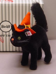 シュタイフ【steiff】スキャリーキャット（怖い猫） 12cm