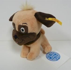 シュタイフ【steiff】コビードッグマスコット 国際畜犬連盟 12cm