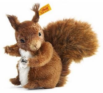 シュタイフ☆Possy Squirrel 14cm☆リスのポッシー☆Steiff - ぬいぐるみ