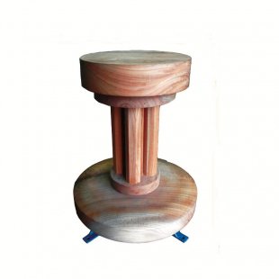 蹴ろくろ：φ330×φ400（ケヤキ） - 陶芸用品・陶芸材料の三福陶芸窯 
