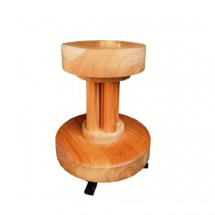 蹴ろくろ：φ350×φ450（ケヤキ） - 陶芸用品・陶芸材料の三福陶芸窯 ONLINE SHOP