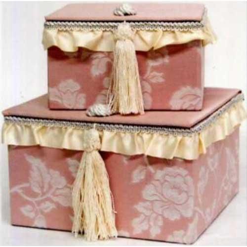 ジェニファーテイラー】ボックス2Pセット(収納ボックス(蓋ピンク