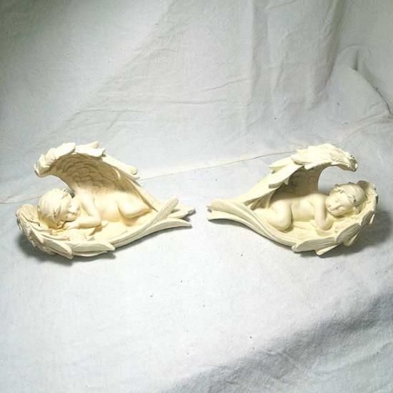 天使置物】すやすやエンジェル スリーピングエンゼルオブジェ 2