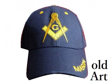 新品フリーメイソンキャップ帽子 Navy紺 M 800 Old Art オールド アート