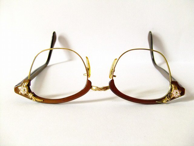 1950's美品ビンテージAOアメリカンオプティカルウェリントン金張り12KGF眼鏡44□20 5  1/2AmericanOptical【AO-10519】- 通販ネットショップoldArtオールドアート