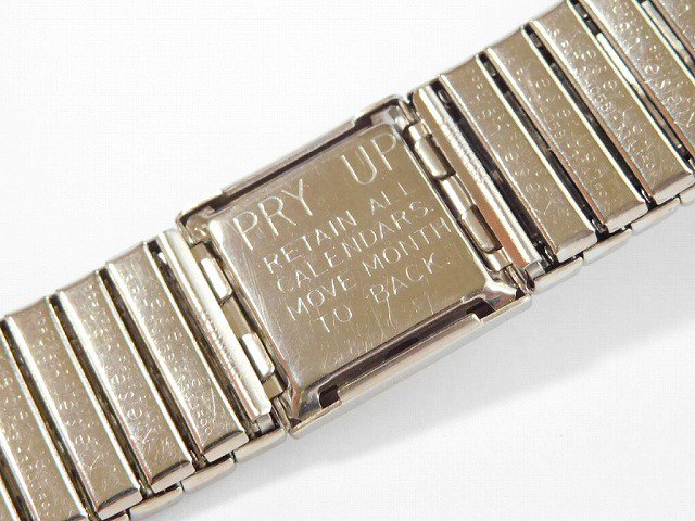 ヴィンテージ1950年代フリーメイソンUSA.Kreisler社社腕時計ステンレス 