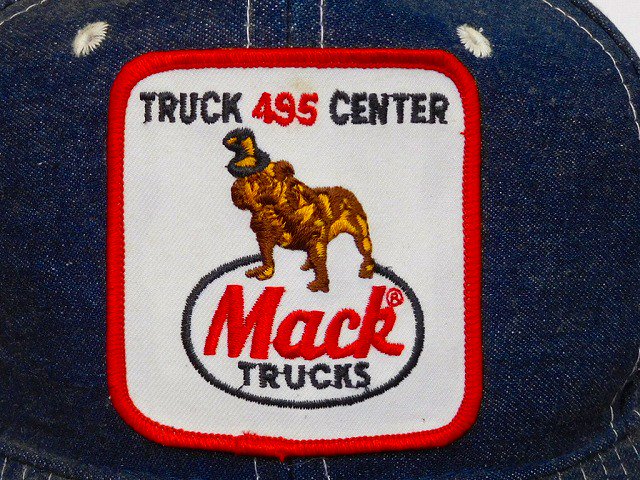 高さ約195cmUSA製　Mack Trucks　マックトラック　コーデュロイ　ビンテージ　刺繍