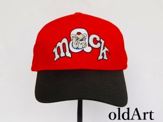 ビンテージMACKTRUCKマックトラックブルドッグオフィシャル刺繍キッズサイズキャップ帽子【M-12163】