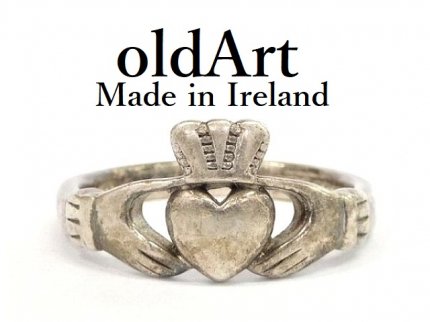 アイルランド製ShanOre社製伝統的な指輪クラダリングスターリング