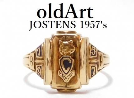 50s Vintage Collage Ring カレッジリング 1957-