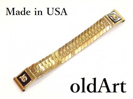 USA製ヴィンテージ1950年代フリーメイソンシュライナー金張り腕時計