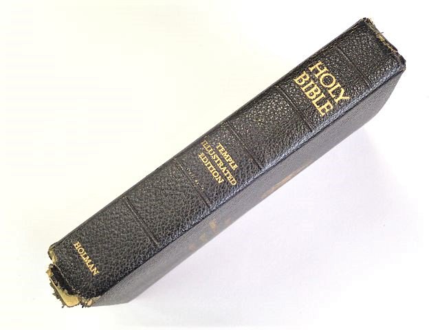 ヴィンテージ1960年代USAフリーメイソンオフィシャル32階級HOLYBIBLE 