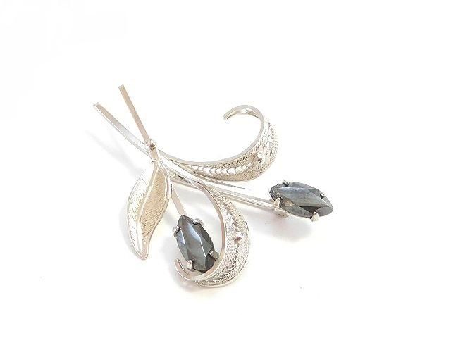 美品 SORRENTO STERLING シルバージュエリー ブローチ - アクセサリー