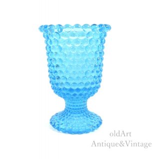 USA製ヴィンテージ1950-1960代ガラス製オブジェ/花瓶/小物入れ/置物【N-20056】