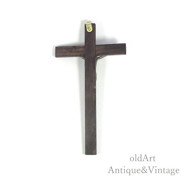 アメリカ製イエスキリスト十字架クロスカトリック壁掛けオブジェ置物 