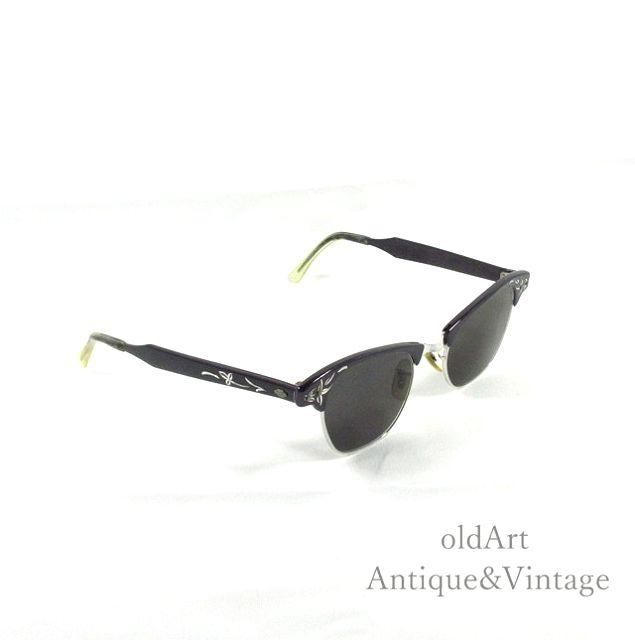 ArtCraftアートクラフトヴィンテージ50'sメガネ眼鏡44ー20【N-20260】-Antique & Vintage shop oldArt