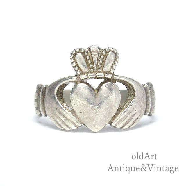 アイルランド製RIL工房伝統的な指輪Claddagh Ringクラダリング