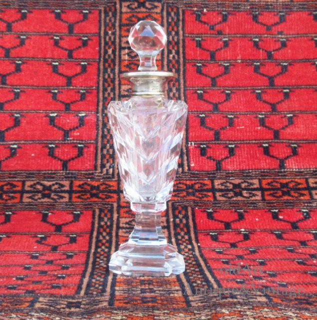 USA1913'sアンティークガラス製香水瓶オブジェ【N-20615】 -Antique ＆ Vintage shop oldArt オールドアート