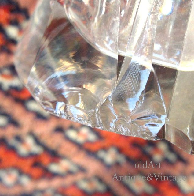 USA1914年製アンティークガラス製香水瓶オブジェ【N-20617】 -Antique ＆ Vintage shop oldArt オールドアート