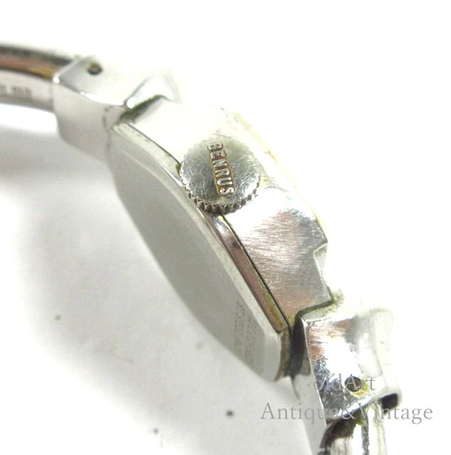 ビンテージ1940-60'sBENRUSベンラス手巻き式レディース腕時計