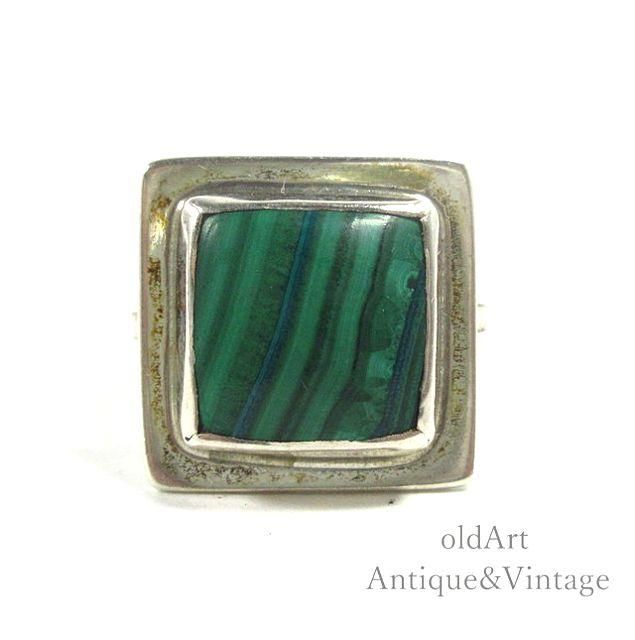 メキシコ製 VINTAGE GEMSTONE リング シルバー925 10.5号 - アクセサリー