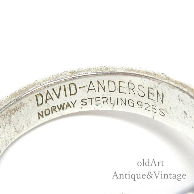 北欧ノルウェー製1940-50年代David Andersen七宝焼エナメル装飾 