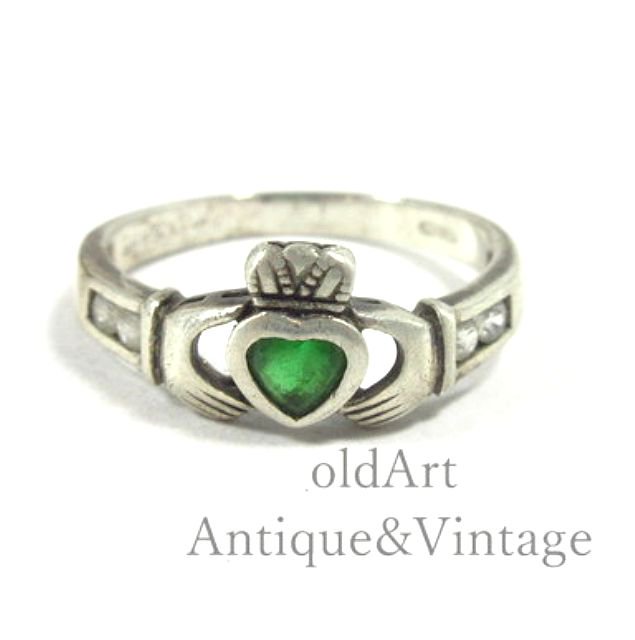 アイルランド製SOLVAR社伝統的な指輪Claddagh Ringクラダリング