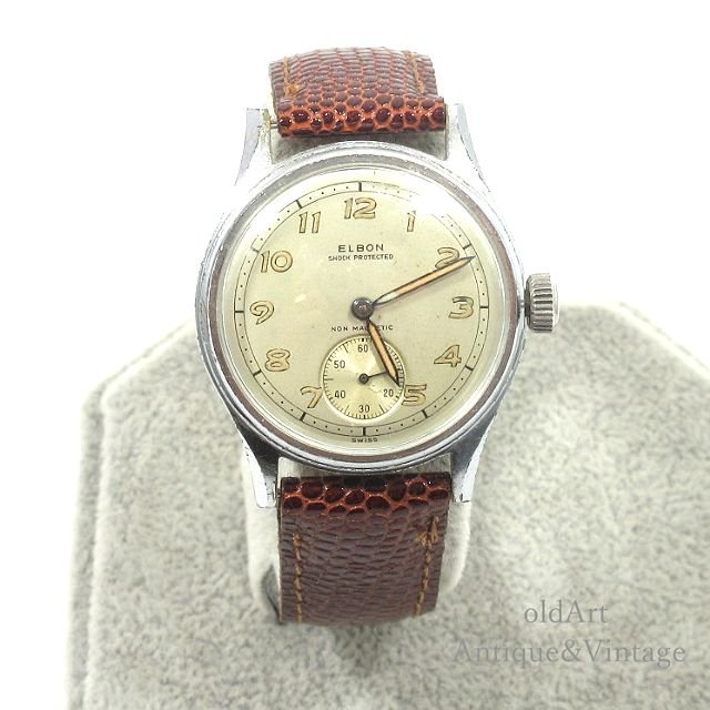 贅沢品 未使用 OH済 60s アンティーク ヴィンテージ 腕時計 スイス製 ...