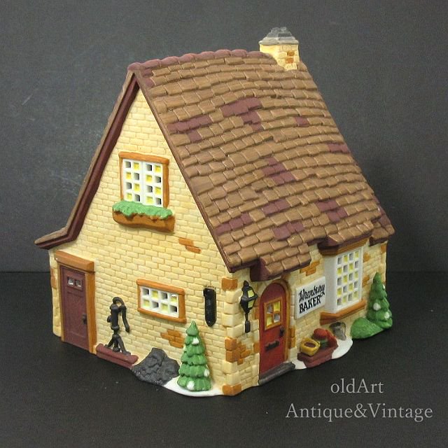 USA1995'sDepartment56『Wrenbury Baker Dickens Village』陶器製