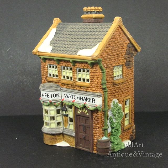 USA1988'sDepartment56『Geo Weeton Watchmaker Dicken's Village