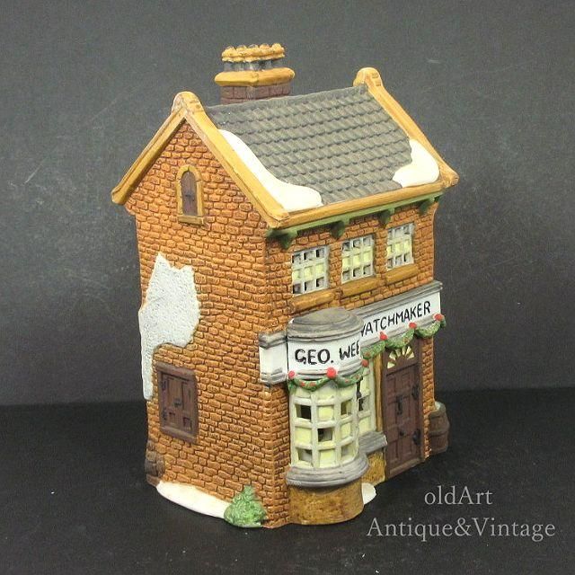 USA1988'sDepartment56『Geo Weeton Watchmaker Dicken's Village 