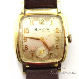 スイス製1950年代Bulovaブローバヴィンテージ手巻き式メンズウォッチ腕時計【N-21035】 