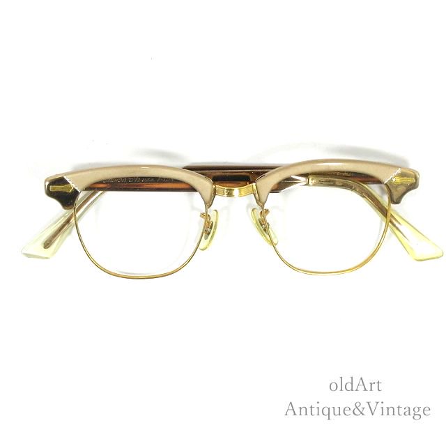 USA製1950'sShuronシュロンRONSIR ALUMヴィンテージメガネ眼鏡フレーム 