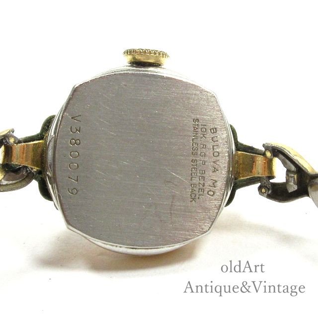 USA製1950年代ヴィンテージブローバBulova手巻き式レディース腕時計 ...