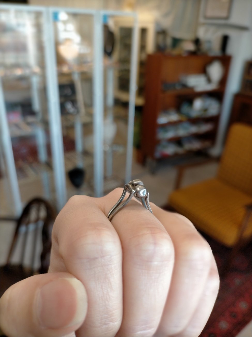 special! vintage silver1000 ring - アクセサリー