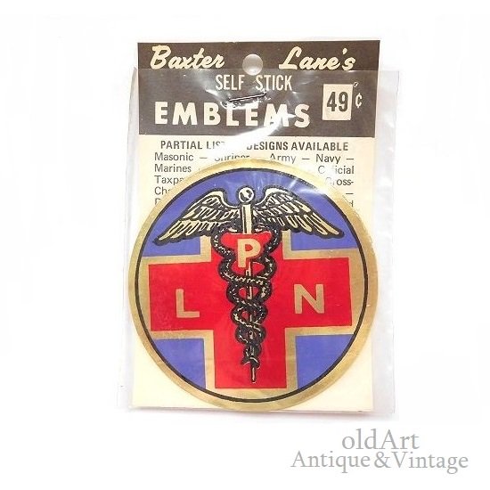 USA製Baxter Lanes Co.1960'sアメリカンヴィンテージミリタリーステッカーシール【US.Army Medical  Corps】【DeadStock】【M-15715】-Antique u0026 Vintage shop oldArt オールドアート オンラインストア